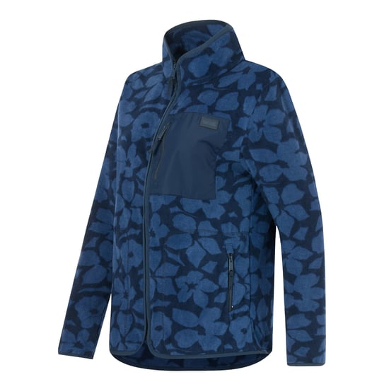 Regatta Dames Frankie Shadow Flower Volledige Rits Fleece Jas (Marineblauw) - Image 3