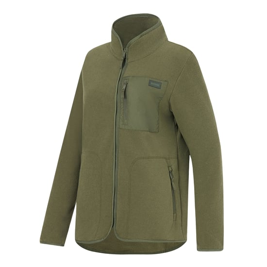 Regatta Womens/Ladies Frankie Full Zip Fleece (Dark Khaki) - Image 4