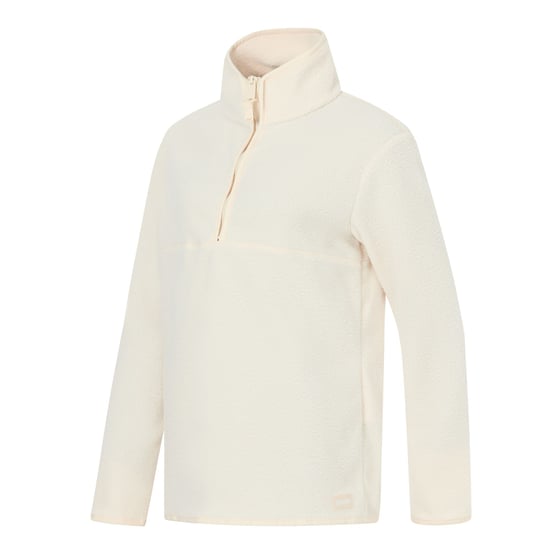 Regatta Womens/Ladies Frankie Borg Half Zip Fleece (Light Vanilla) - Image 3