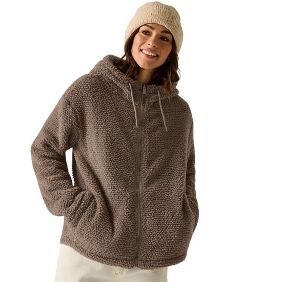 Regatta Womens/Ladies Evelina Full Zip Fleece Jacket (Mocha) - Image 6