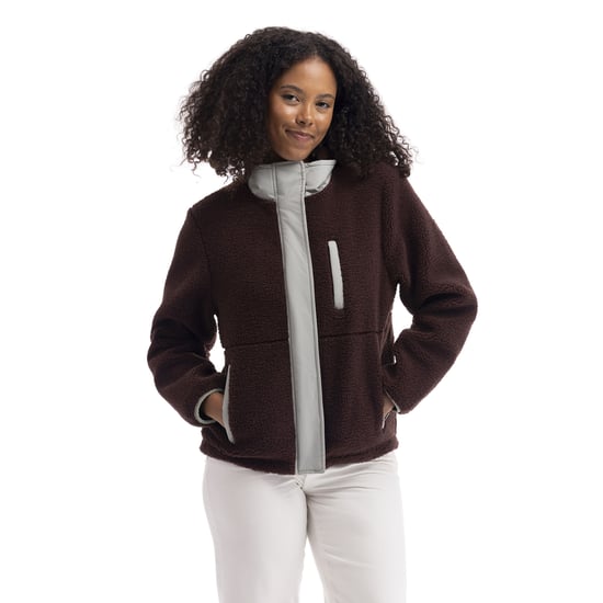 Trespass Womens/Ladies Yuill Fleece Jacket (Mocha) - Image 5