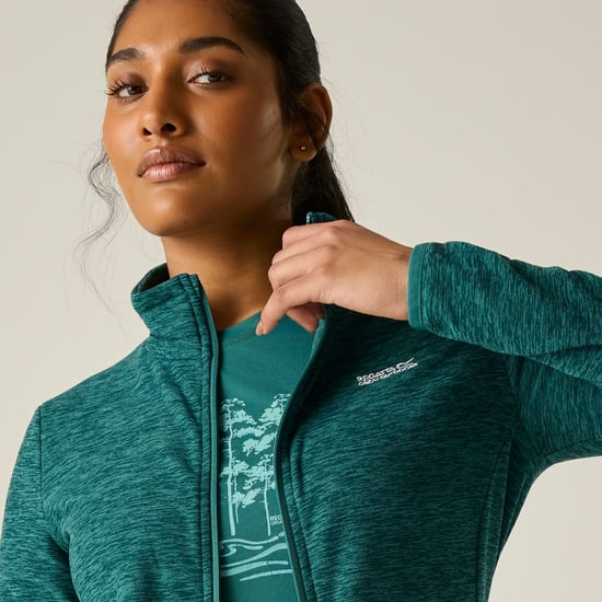 Regatta Womens/Ladies Harrow Fleece Jacket (Mediterranea) - Image 5