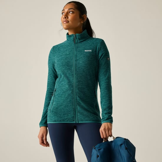 Regatta Womens/Ladies Harrow Fleece Jacket (Mediterranea) - Image 6