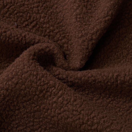 Regatta Womens/Ladies Orla Kiely Sun Daisy Borg Full Zip Fleece Jacket (Chocolate Brown) - Image 5