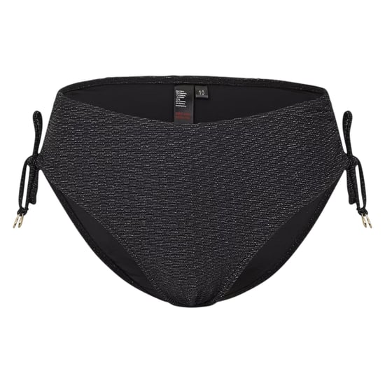 Biba Hipster-bikinibroekjes met structuur voor dames (Zwart) - Image 2