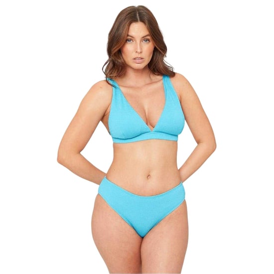 Be You Dames/dames Bikinibroekje met structuur (Aqua) - Image 2
