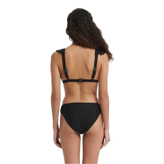 Be You Dames/Dames Frill Bikini Top (Zwart) - Image 3