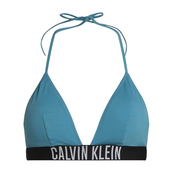Calvin Klein Womens/Ladies Triangle Cups Bikini Top (Storm Blue) - Image 2