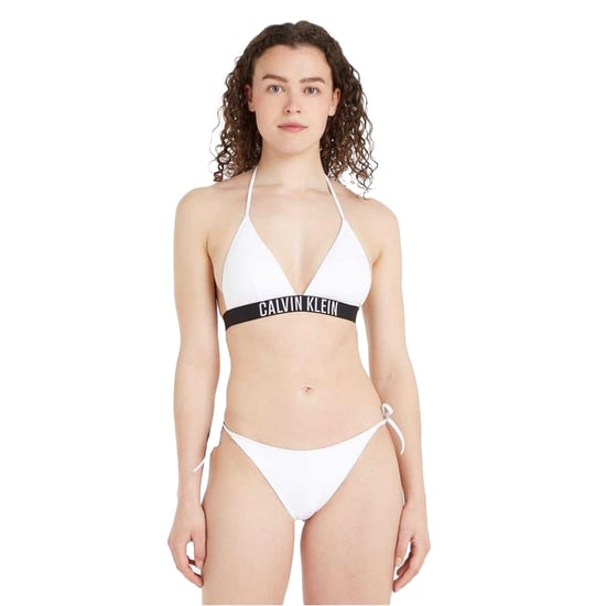 Calvin Klein Womens/Ladies Triangle Cups Bikini Top (White) - Image 5