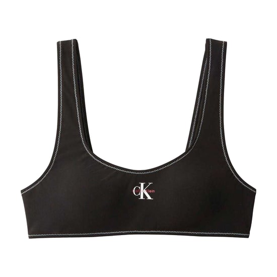 Calvin Klein Bralette-bikinitop voor dames (Zwart) - Image 2