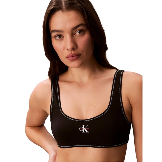 Calvin Klein Bralette-bikinitop voor dames (Zwart) - Image 4