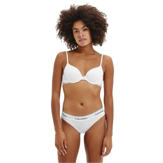 Calvin Klein Lichtgewicht, moderne slipjes van katoenmix voor dames (Wit) - Image 1