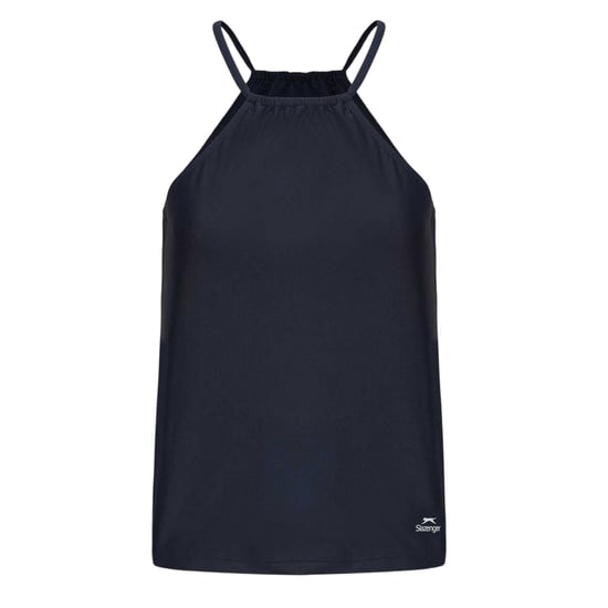 Slazenger Tankini-set met logo voor dames (Marine) - Image 3