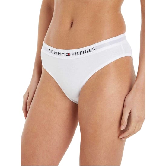 Tommy Hilfiger Damesonderbroeken van biologisch katoen met volledig logo (Wit) - Image 4