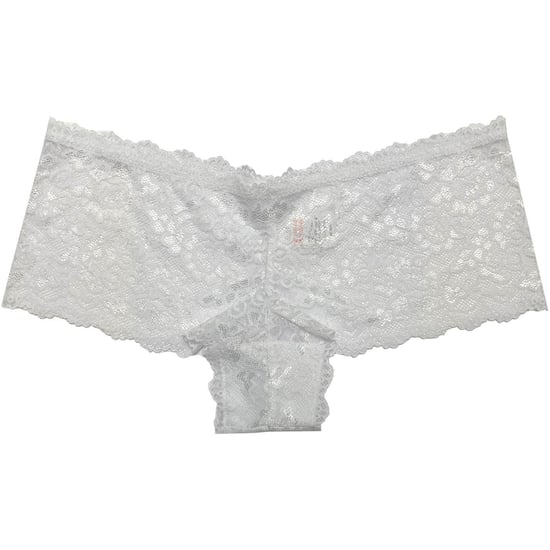 Be You Dames-slipjes met bloemenprint en kanten rand (set van 3) (Wit) - Image 3
