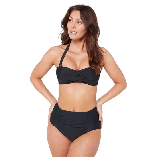 Be You Bikiniset voor dames met ruches en hoge taille (Zwart) - Image 2