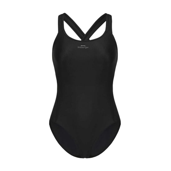 Slazenger Dames/Dames Xtra Life ééndelig badpak (Zwart) - Image 1