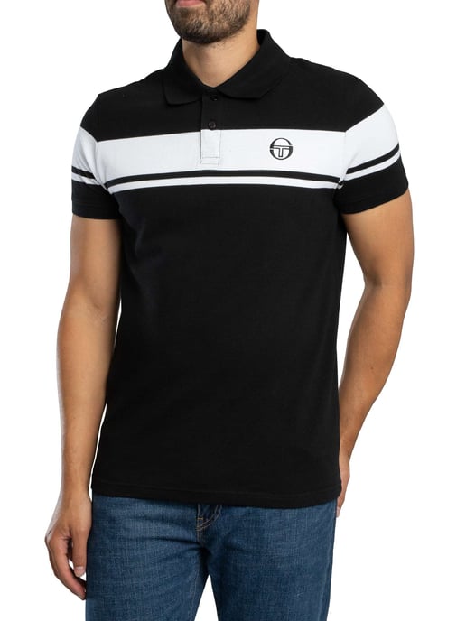 Sergio Tacchini Poloshirt Van Young Line, Zwart - Image 2