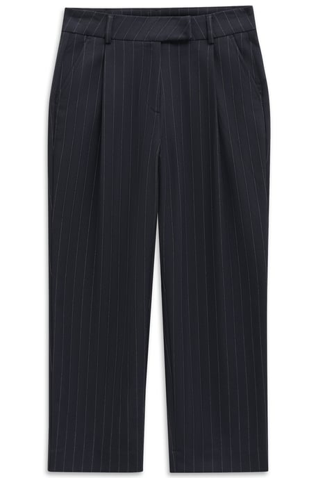 Bugatti Damen Bundfaltenhose mit Nadelstreifen und Stretch - Image 3