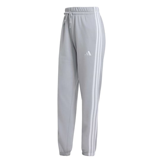 Women's adidas Fleece Joggers in Halo Silver/Whi - Image 1