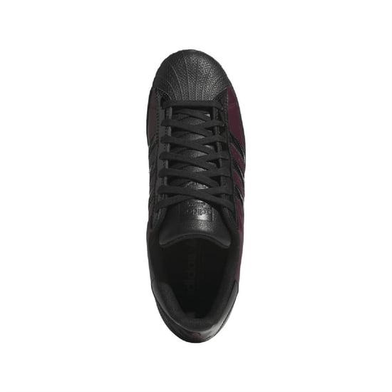 Men's adidas Originals Superstar Adv in maroon - Image 4