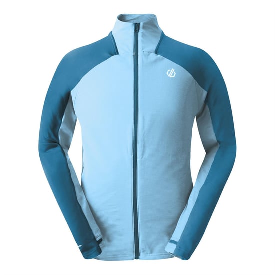Men's Dare 2b Mock Neck High Collar Raglan Sleeve Sweatshirt in Blstl/HeriBl - Image 1