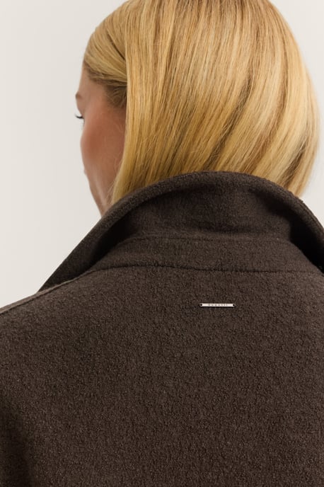 Bugatti Damen Wollen jas Flexcity Stretch met revers en zakken - Image 4