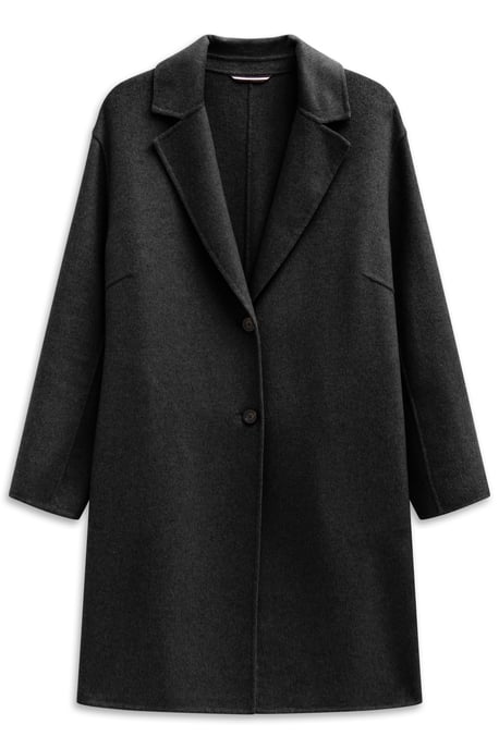 Bugatti Damen Reverskragen Mantel mit Knopfleiste und aus weichem Woll-Mix - Image 3
