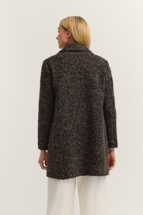 Bugatti Damen Kurzmantel mit Flexcity Stretch in Boucléqualität - Image 2
