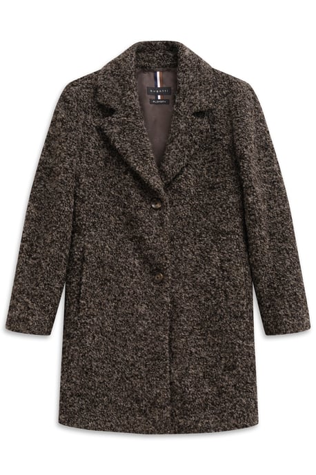 Bugatti Damen Kurzmantel mit Flexcity Stretch in Boucléqualität - Image 3