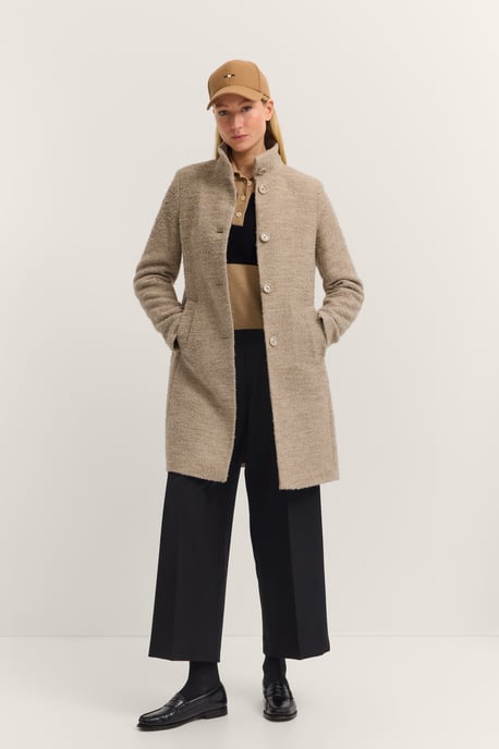 Bugatti Damen Wollen jas met Flexcity Stretch en opstaande kraag - Image 4