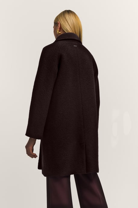 Bugatti Damen Wollmantel im Regular Fit und Oversized-Optik mit Reverskragen - Image 2