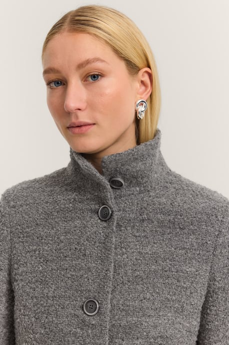 Bugatti Damen Wollen jas met Flexcity Stretch en opstaande kraag - Image 5