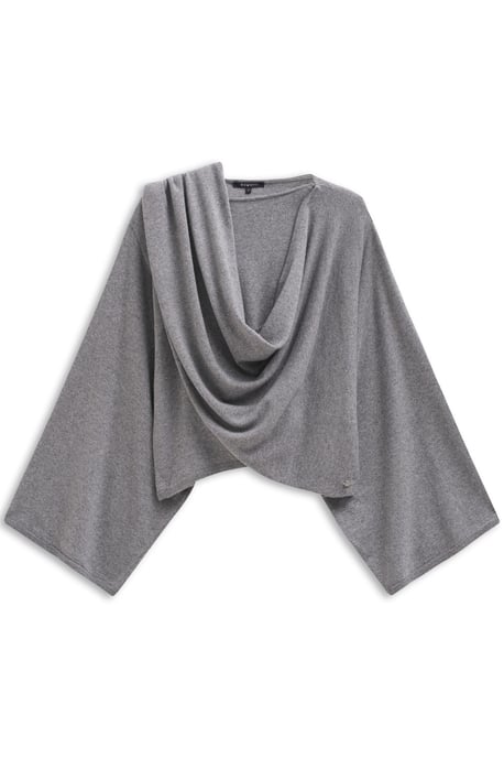 Bugatti Damen Poncho aus Woll-Kaschmir-Mix - Image 3