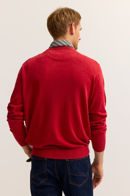 Bugatti Herren Pullover Rundhals Basic Essential aus reiner Baumwolle - Image 2