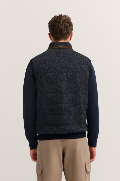 Bugatti Herren Sweatvest met opstaande kraag en van puur katoen - Image 2