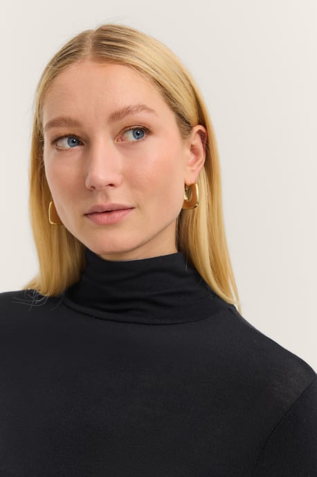 Bugatti Damen Rollkragen Shirt in einem Modal-Mix - Image 4