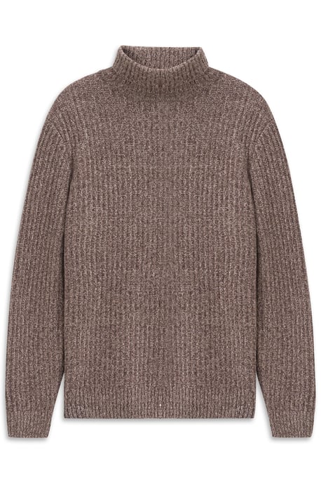 Bugatti Herren Rollkragen Pullover Grobstrick aus einem Wollmix - Image 3