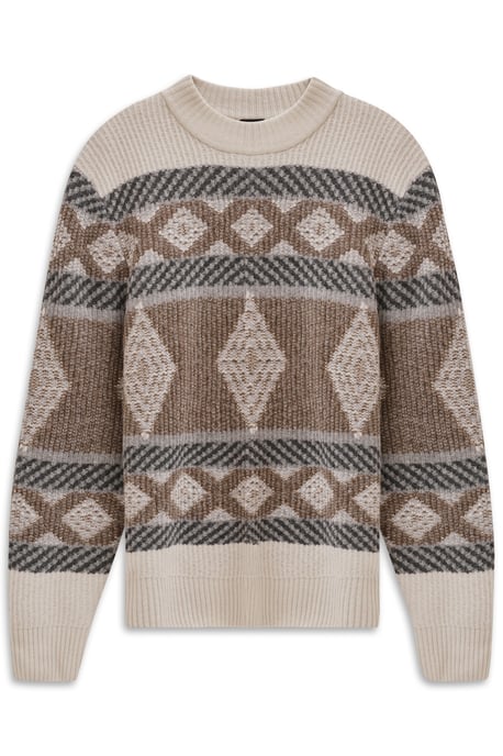 Bugatti Herren Norweger Pullover mit Stehkragen - Image 3