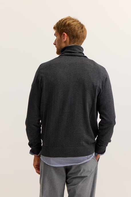 Bugatti Herren Rollkragen Pullover  aus reiner Baumwolle - Image 2