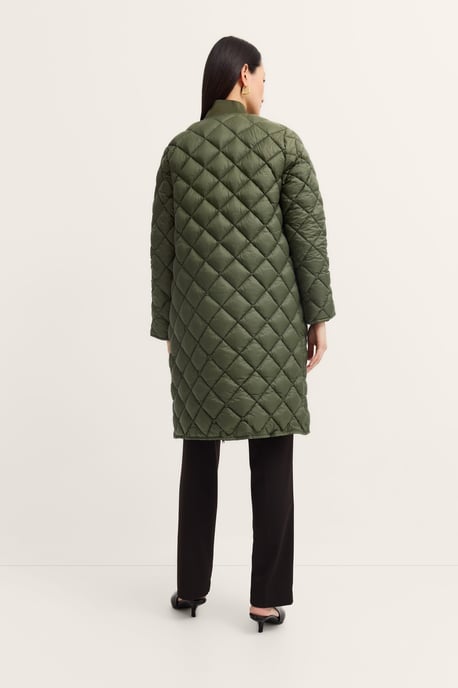Bugatti Damen Parka met ruitvormig stiksel en collegekraag - Image 2