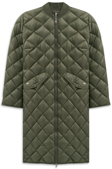 Bugatti Damen Parka met ruitvormig stiksel en collegekraag - Image 3