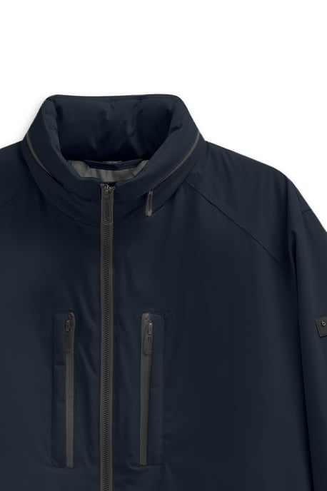 Bugatti Herren Regenjas Regular Fit met capuchon en opstaande kraag - Image 5