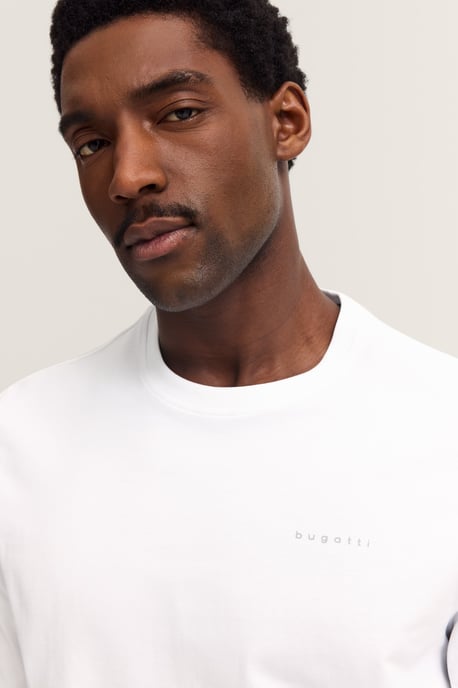 Bugatti Herren Katoenen shirt met lange mouwen in modern fit - Image 4