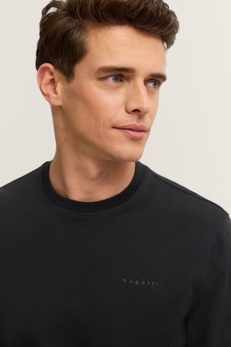 Bugatti Herren Katoenen shirt met lange mouwen in modern fit - Image 4