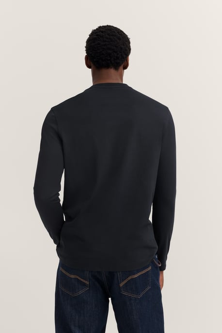 Bugatti Herren Katoenen shirt met lange mouwen in modern fit - Image 1