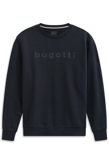 Bugatti Herren Sweatshirt met ronde hals in modern fit van een katoenmix - Image 3