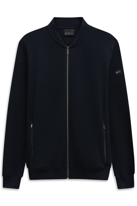 Bugatti Herren Sweatjack met collegekraag en ritssluiting - Image 3