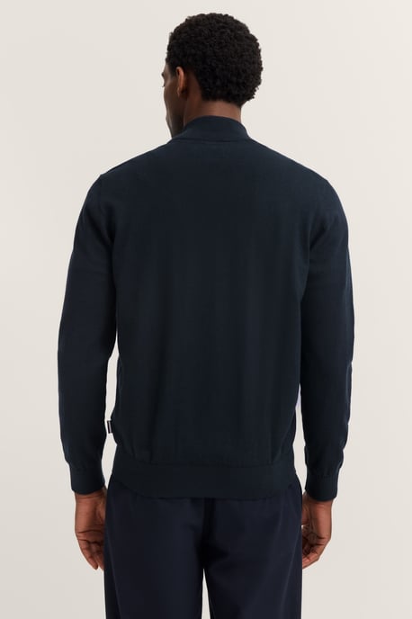 Bugatti Herren Strickjacke mit Reißverschluss und Stehkragen - Image 2