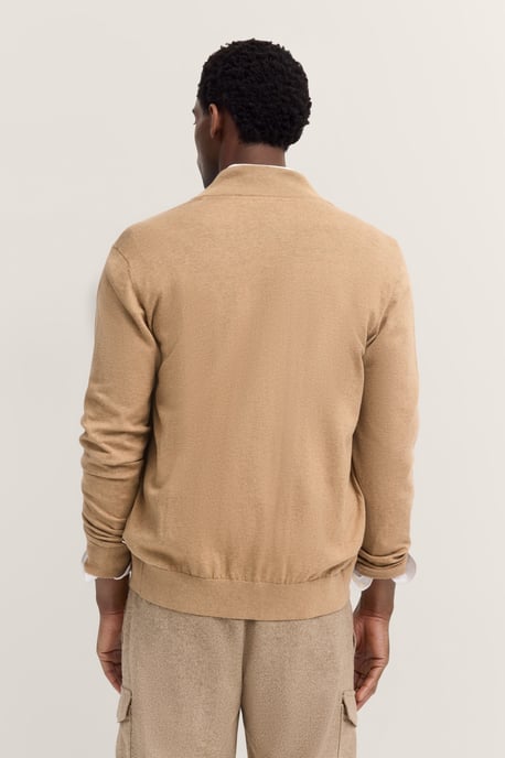 Bugatti Herren Strickjacke mit Reißverschluss und Stehkragen - Image 2